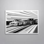 BMW e30 vs e36