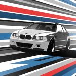 BMW M3 (e46) - Automotive Prints