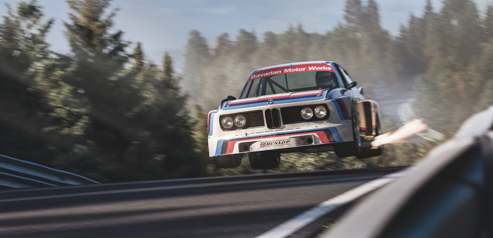 BMW CSL Nordschleife. Car Poster - Colors of Speed