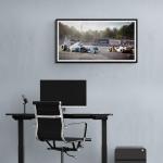 Courage. Ayrton Senna saves Erik Comas - Automotive Prints