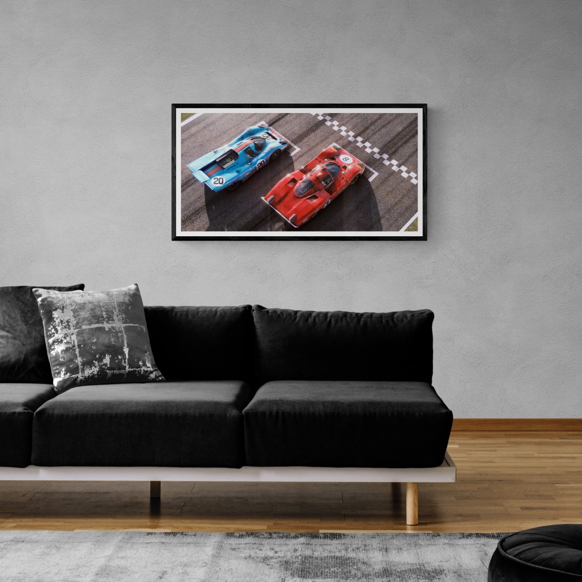 Porsche vs. Ferrari - Automotive Prints