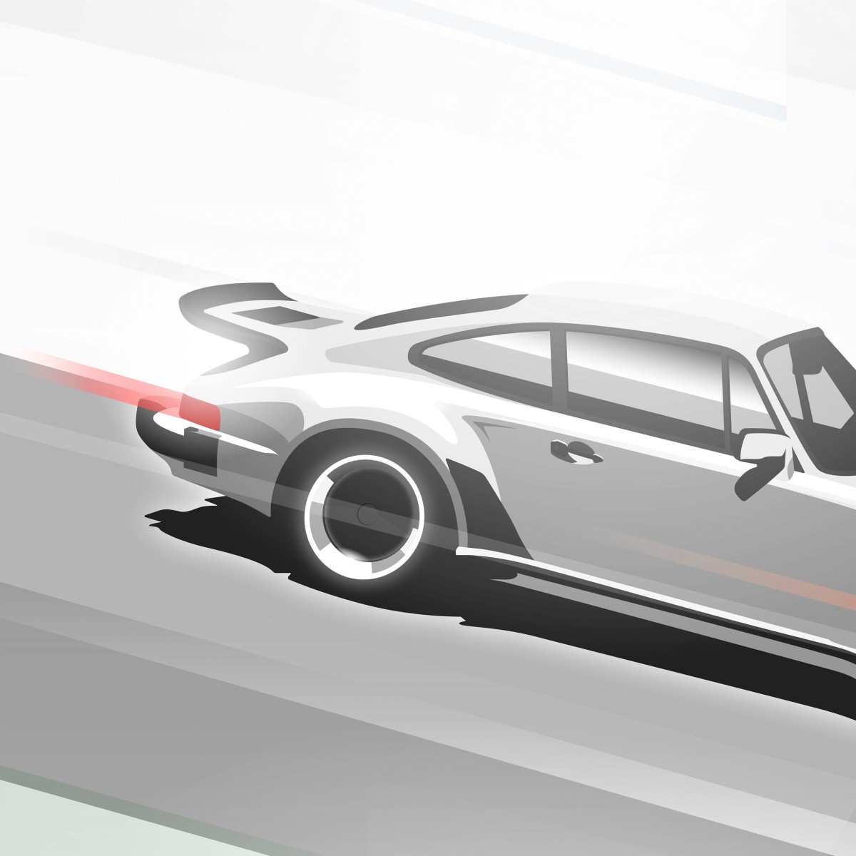 Porsche 911 (930) Turbo - Automotive Prints