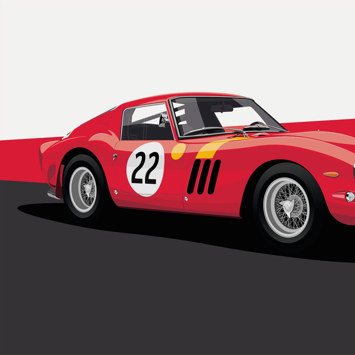 Ferrari 250 GTO - Automotive Prints
