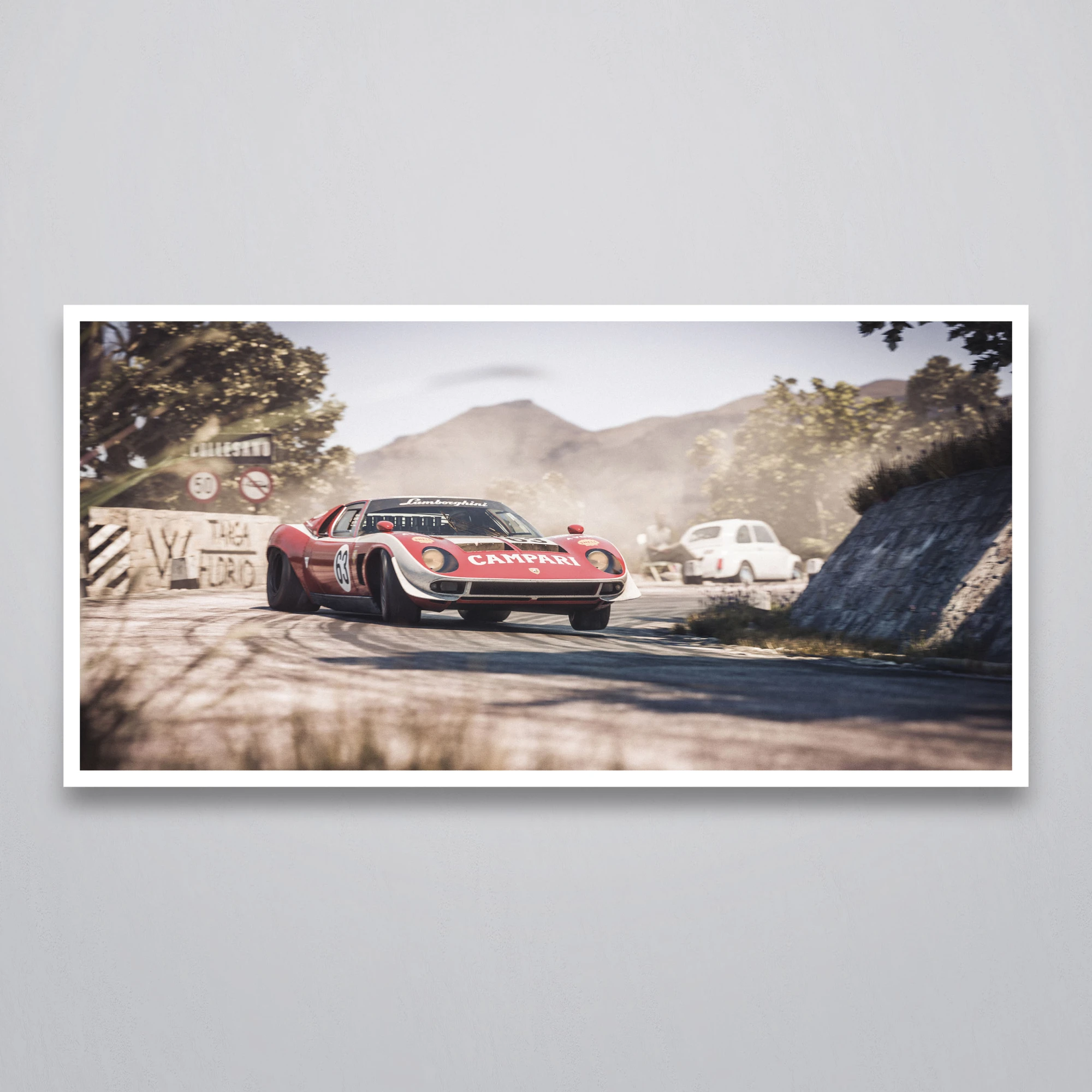 Lamborghini Miura Jota at Targa Florio | Colors of Speed