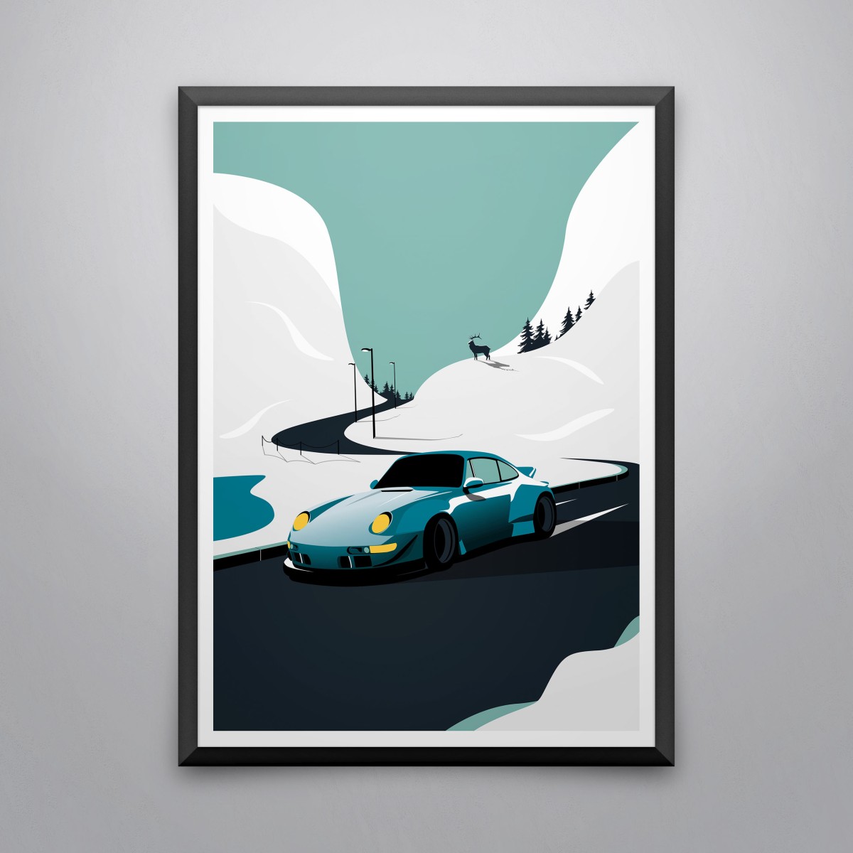 Porsche 911. RWB - Automotive Prints