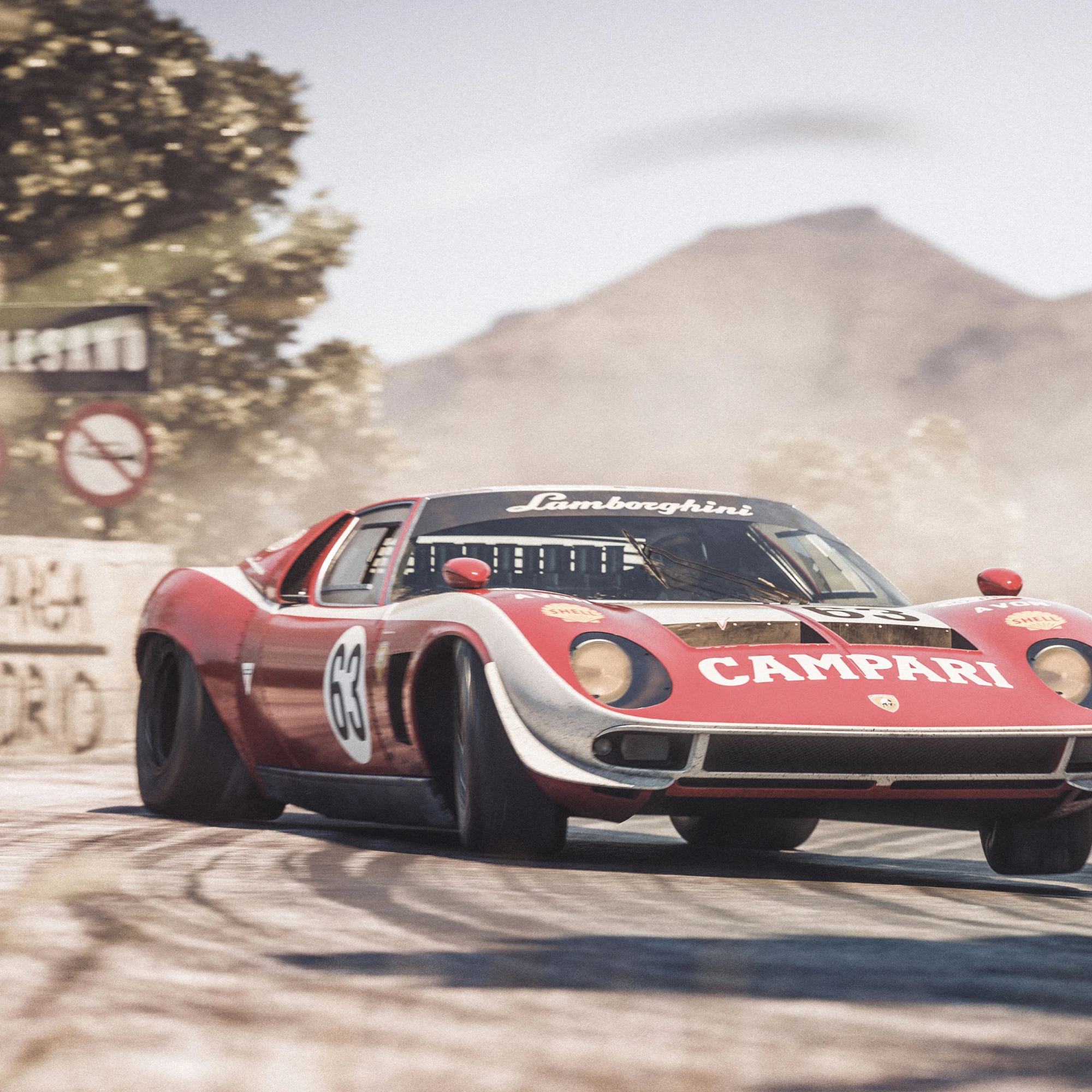 Lamborghini Miura Jota at Targa Florio | Colors of Speed