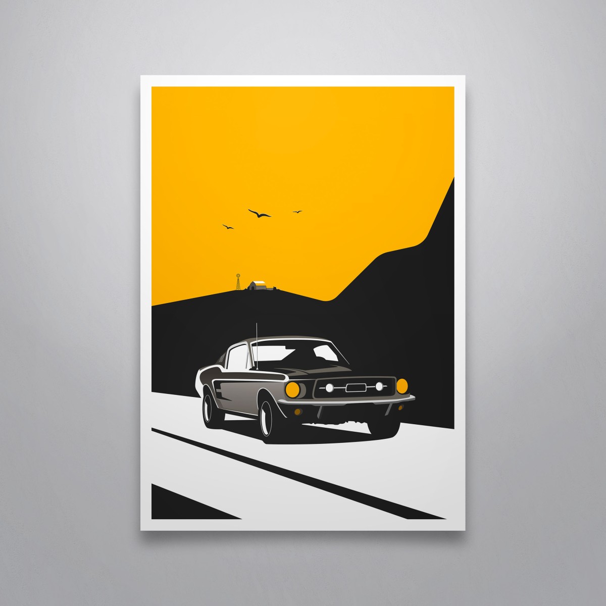 Ford Mustang - Automotive Prints