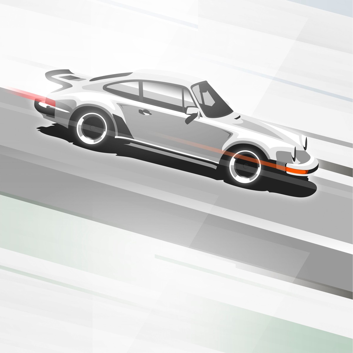 Porsche 911 (930) Turbo - Automotive Prints