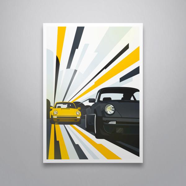 Porsche 911 Poster - Automotive Prints