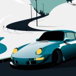 Porsche 911. RWB - Automotive Prints