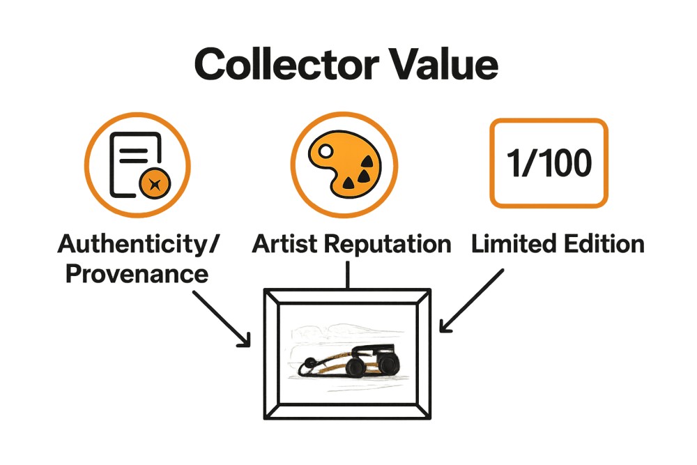 Complete Guide to Motorsport Artwork Collecting - Colors of Speed