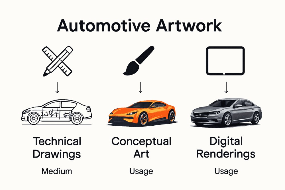 The Essential Guide to Automotive Artists' Role - Colors of Speed