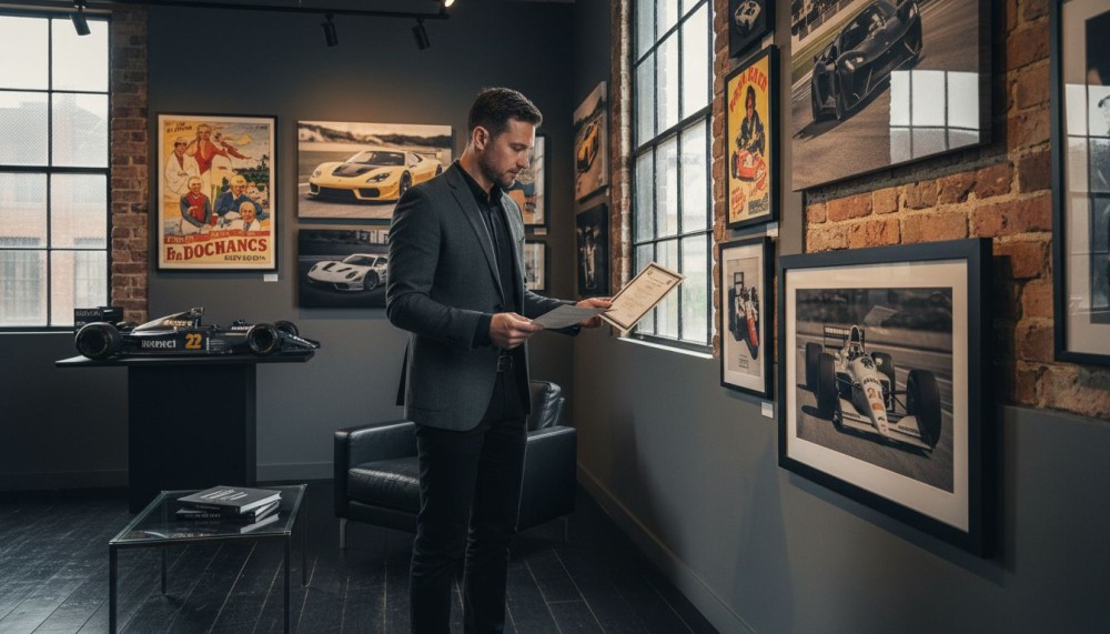Complete Guide to Motorsport Artwork Collecting - Colors of Speed